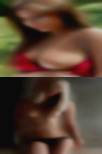 Milking nude woman.